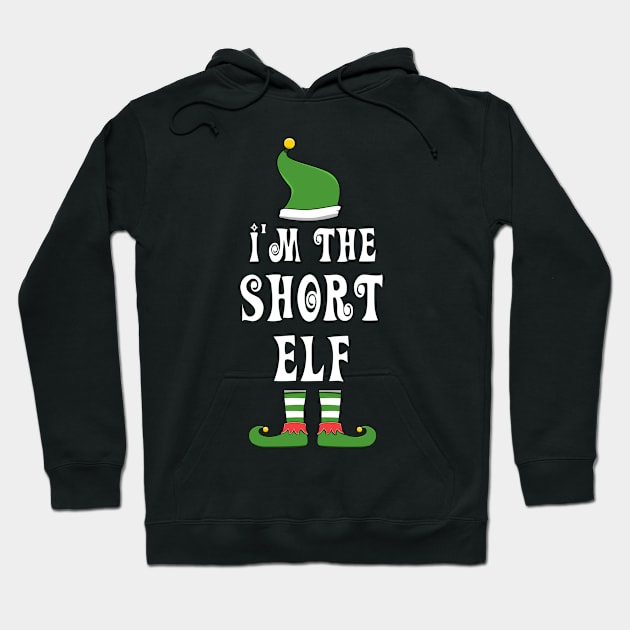 Short Elf for Matching Family Christmas Group Hoodie by jkshirts